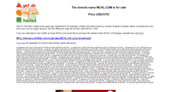 Desktop Screenshot of mchl.com